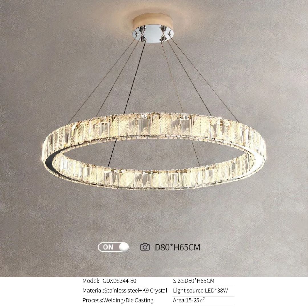 Diamara Modern Luxury Crystal Chandelier