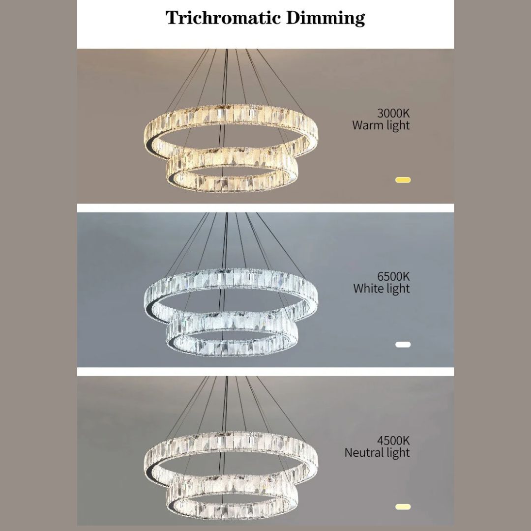 Diamara Modern Luxury Crystal Chandelier