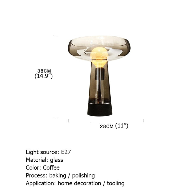 Brass Bedside Table Lamp