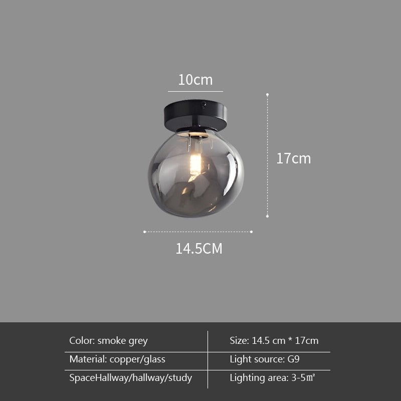 Glass Designer Ceiling Light