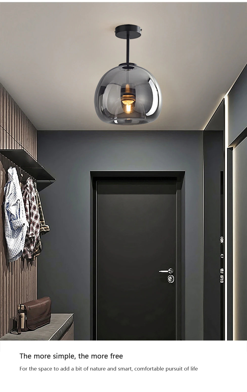 Glass Designer Ceiling Light