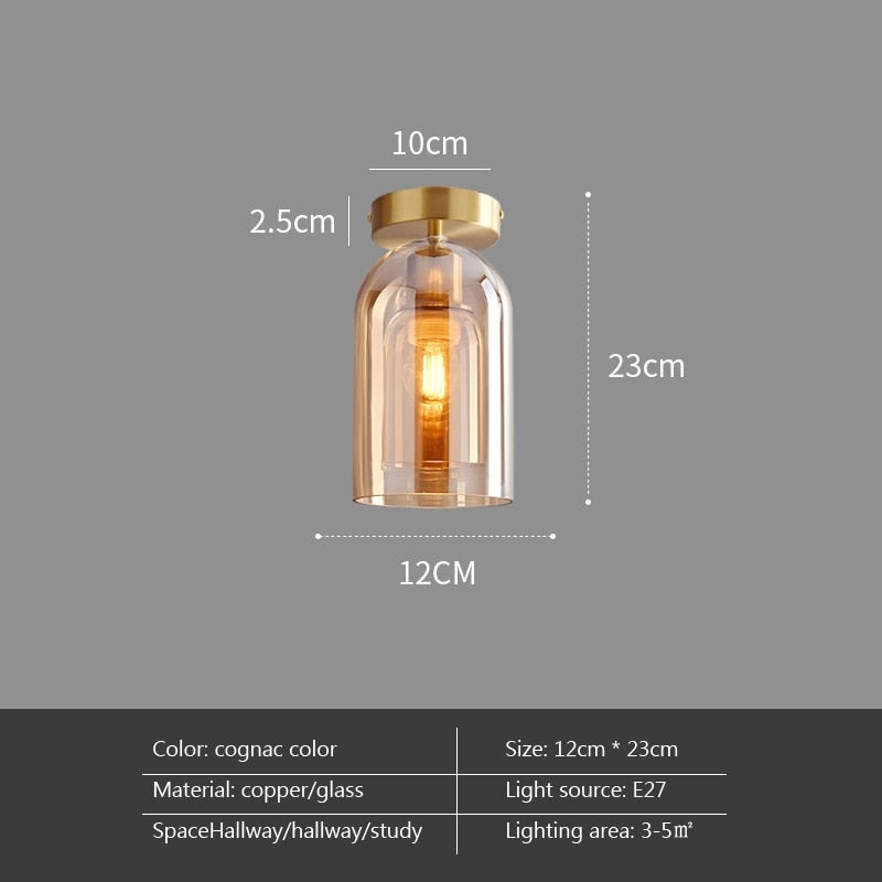 Glass Designer Ceiling Light