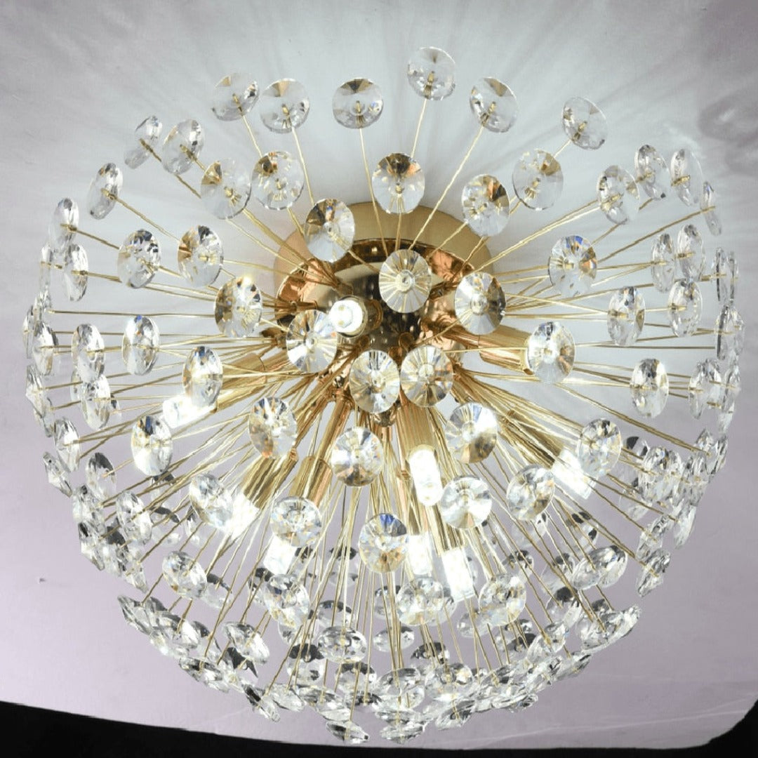Zenara - Modern Gold Luxury Crystal Chandelier