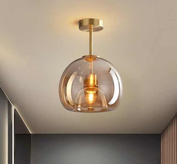Glass Designer Ceiling Light