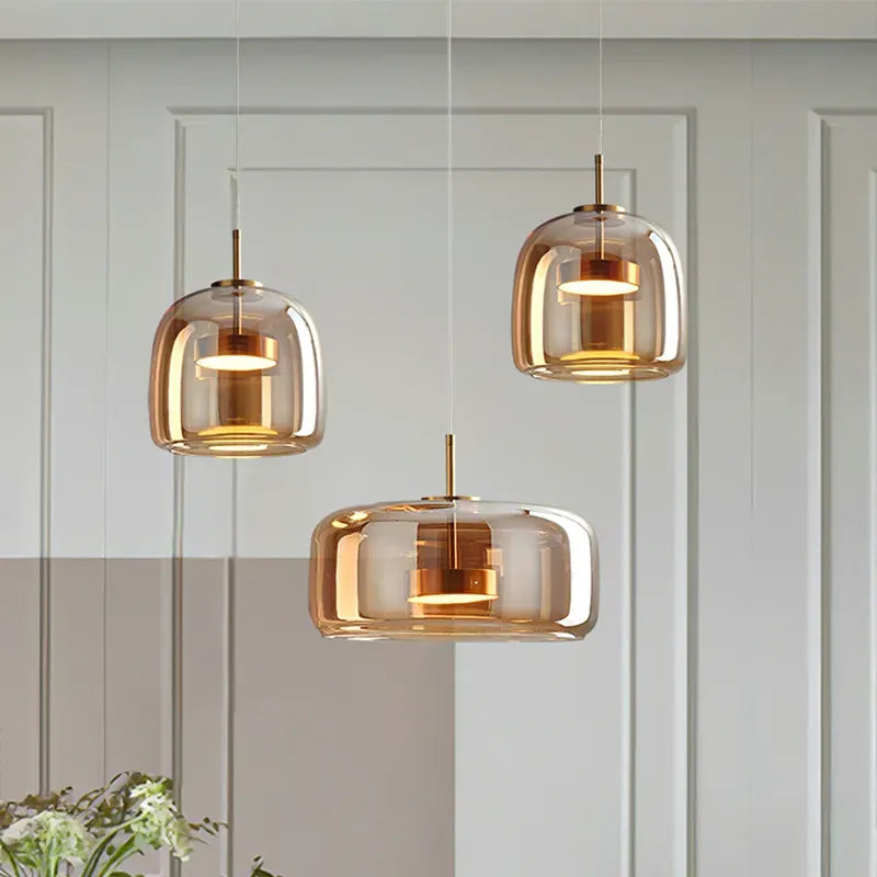 Nyxara Luxury Modern Glass Pendant Light