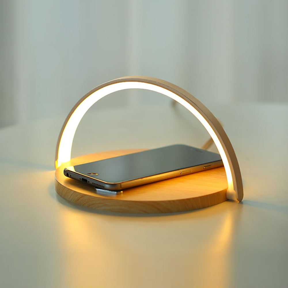 Wireless Charger LED Table Lamp