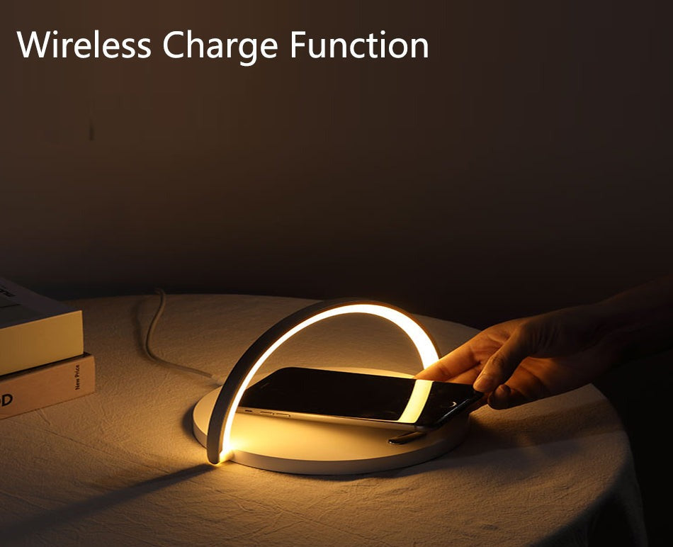 Wireless Charger LED Table Lamp