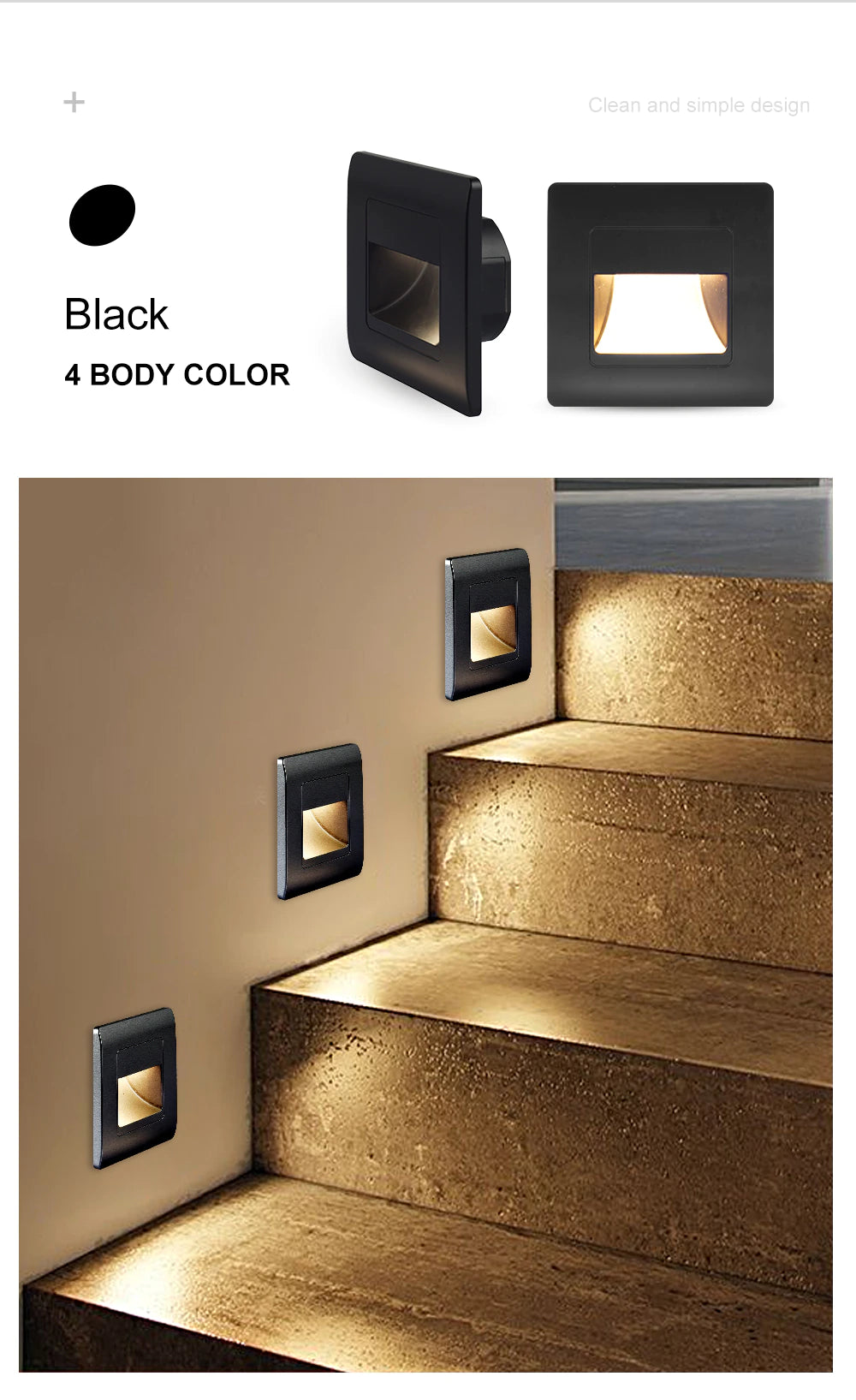 PIR Motion Sensor Stair Case Light