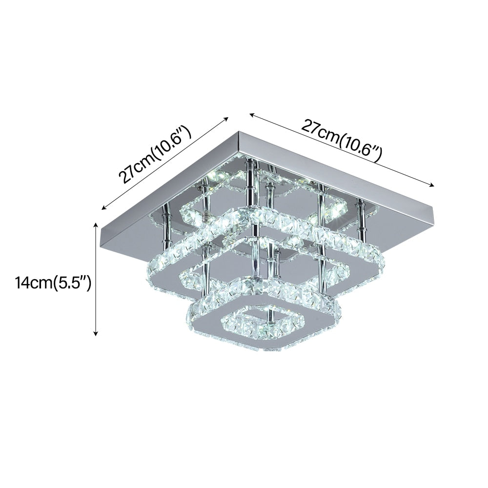 Crystal LED Ceiling Light